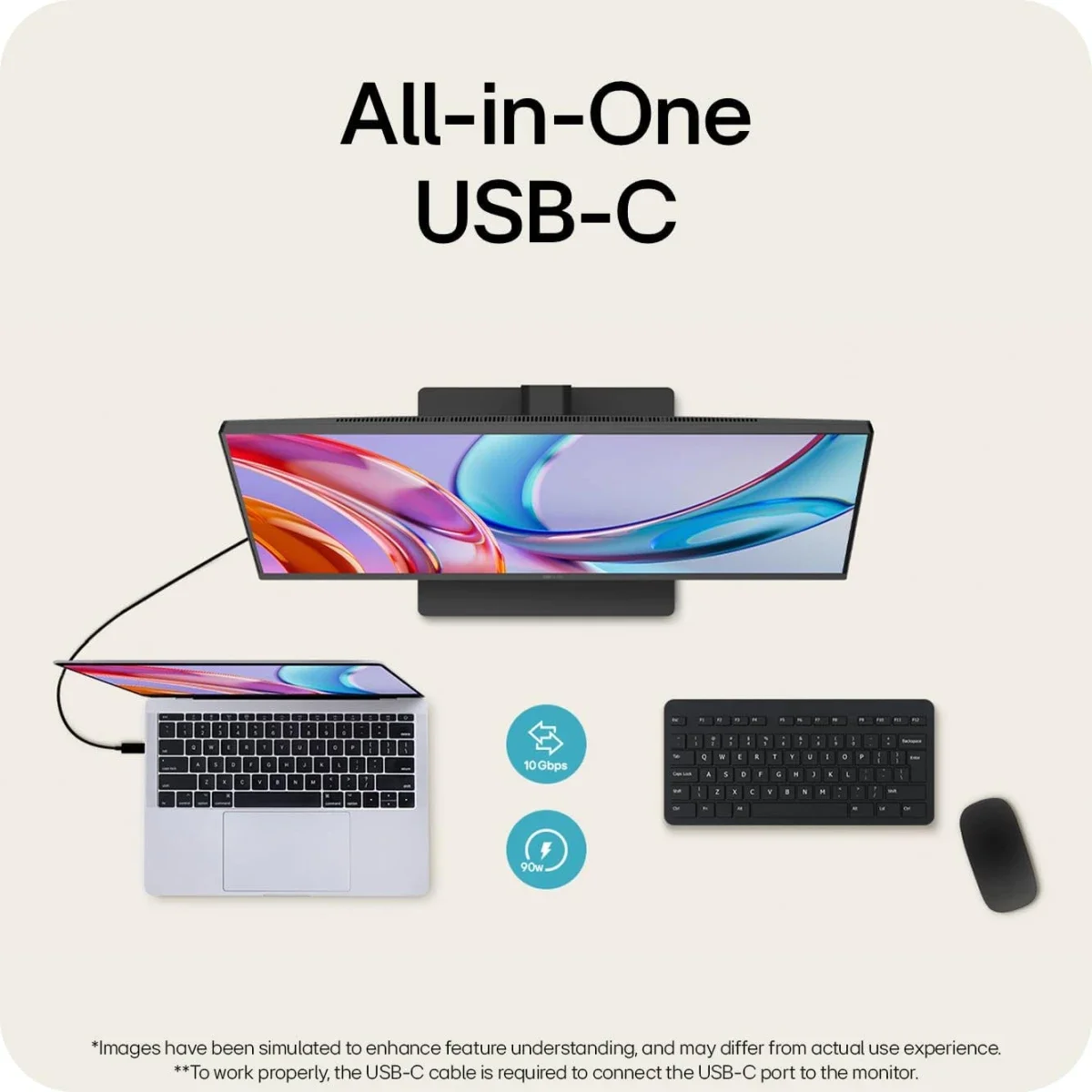 LG 27U730A-B UltraFine 27-Inch 4K UHD IPS Monitor with USB-C 90W - Thumbnail 4