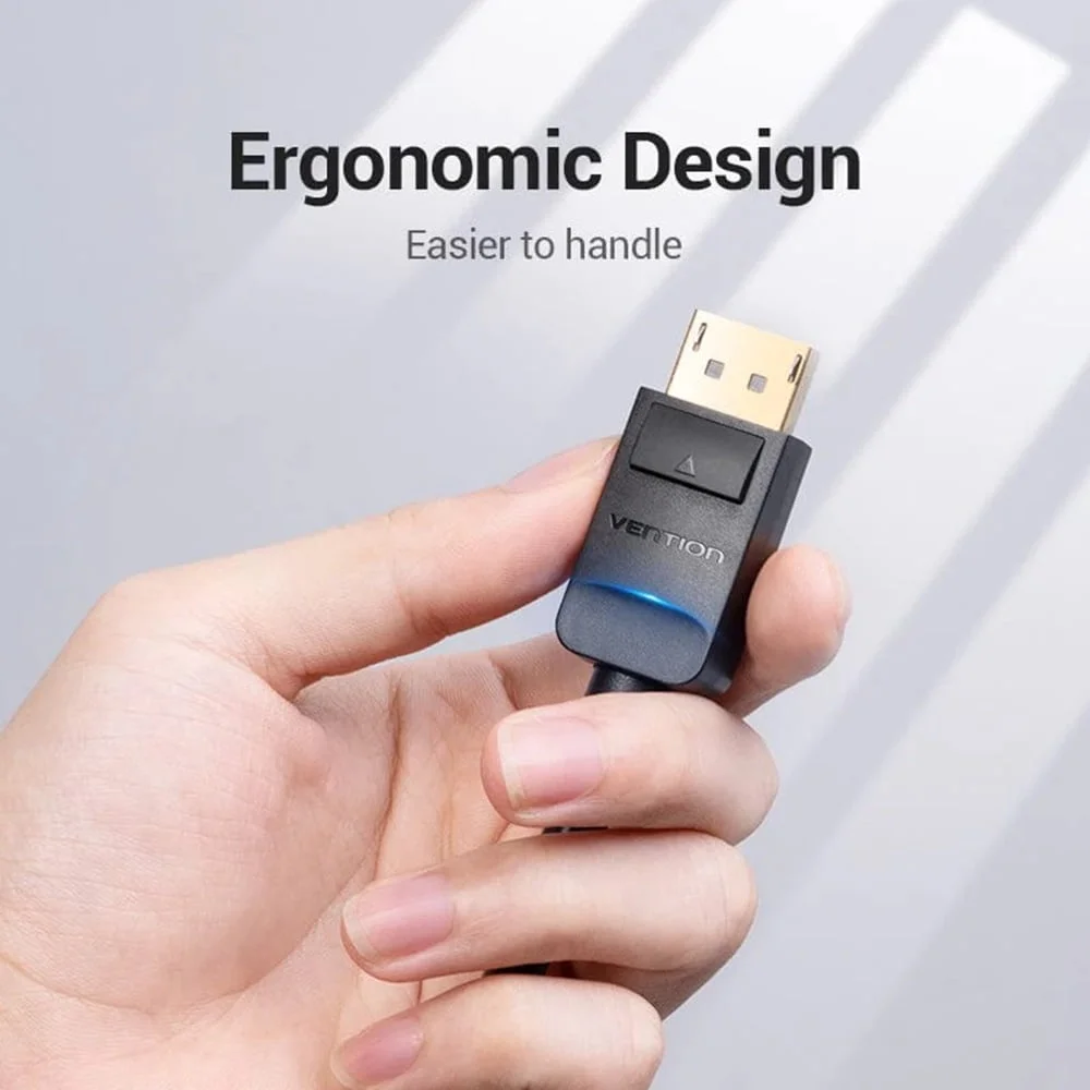 Vention HBLBG DisplayPort to VGA Cable 1.5m Black - Thumbnail 2