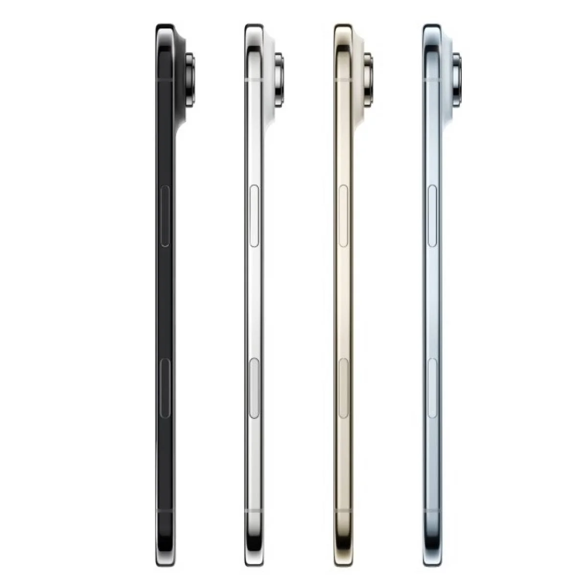 هاتف Apple iPhone Air 512GB بشاشة Super Retina XDR OLED مقاس 6.5 إنش، معالج A19 Pro، كاميرا Fusion 48MP، إطار تيتانيوم وسماكة 5.6 ملم – ذهبي فاتح - Thumbnail 3