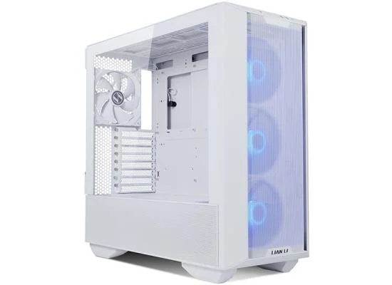 LIAN LI LANCOOL 3 (3R-W) White ARGB ATX Mid-Tower Mesh Gaming Case - Image 3