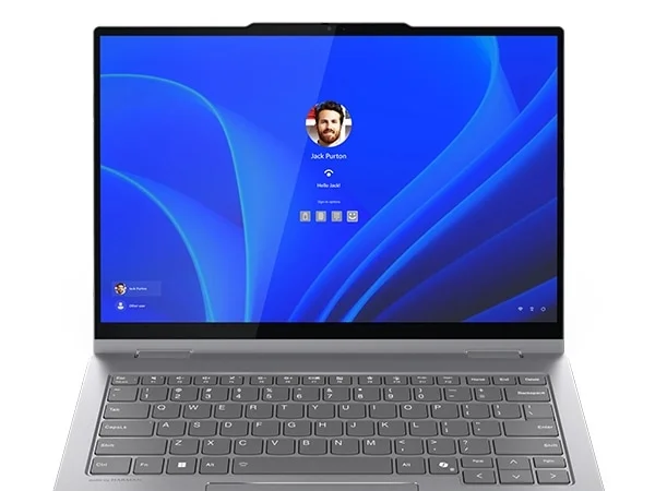 لابتوب Lenovo ThinkBook 14 2-in-1 G5 بشاشة 14 إنش تعمل باللمس ومعالج Intel Core Ultra 7 255U وذاكرة 32GB وتخزين 1TB SSD لون Luna Grey - Image 14