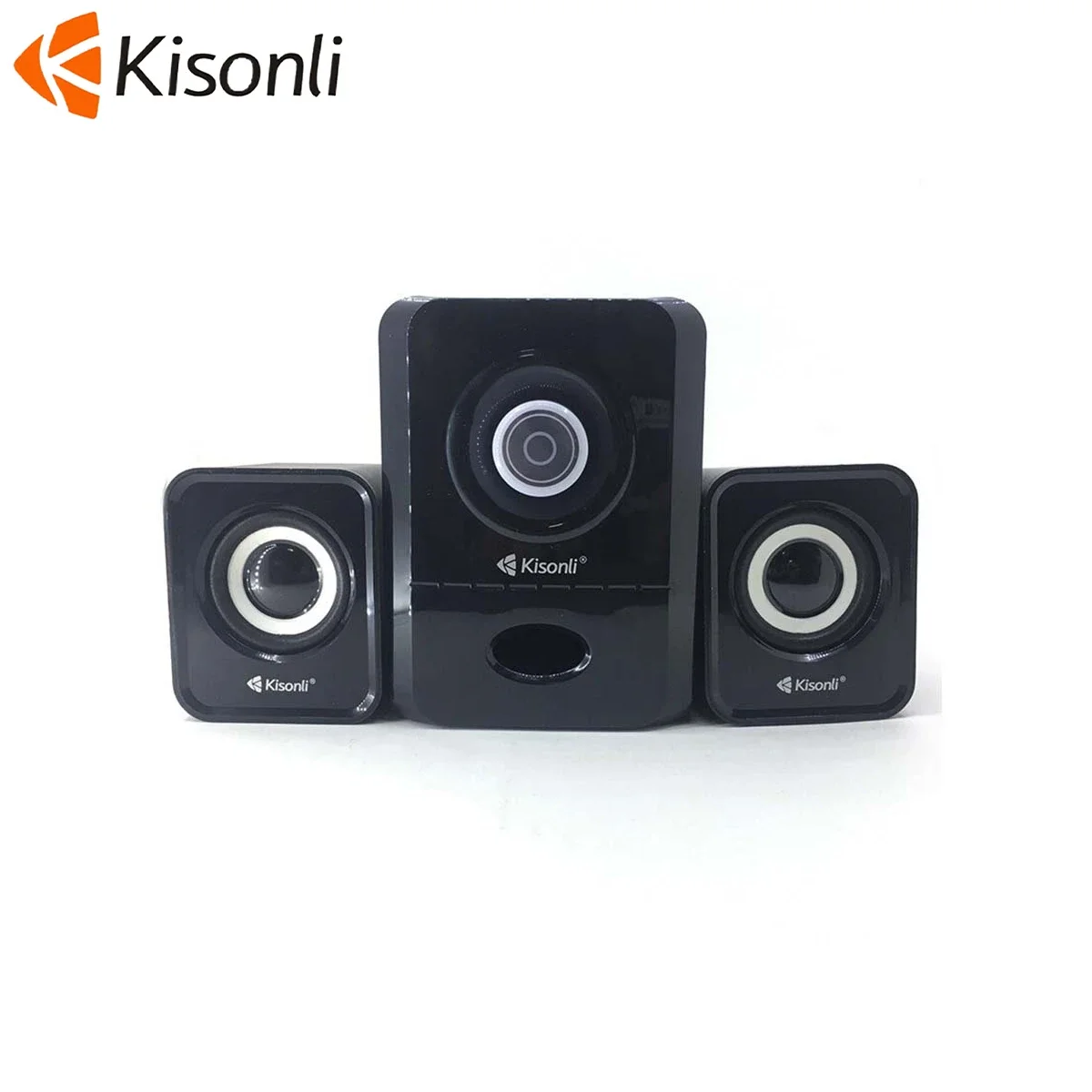 نظام سماعات KISONLI U-2900 سلكي 2.1 قناة مع مضخم صوت