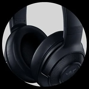 سماعة ألعاب Razer Kraken X Lite خفيفة للغاية بصوت محيطي 7.1 أسود - Thumbnail 10