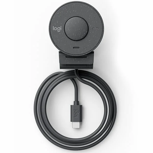 كاميرا ويب Logitech Brio 300 فل اتش دي 1080p USB-C - Thumbnail 3