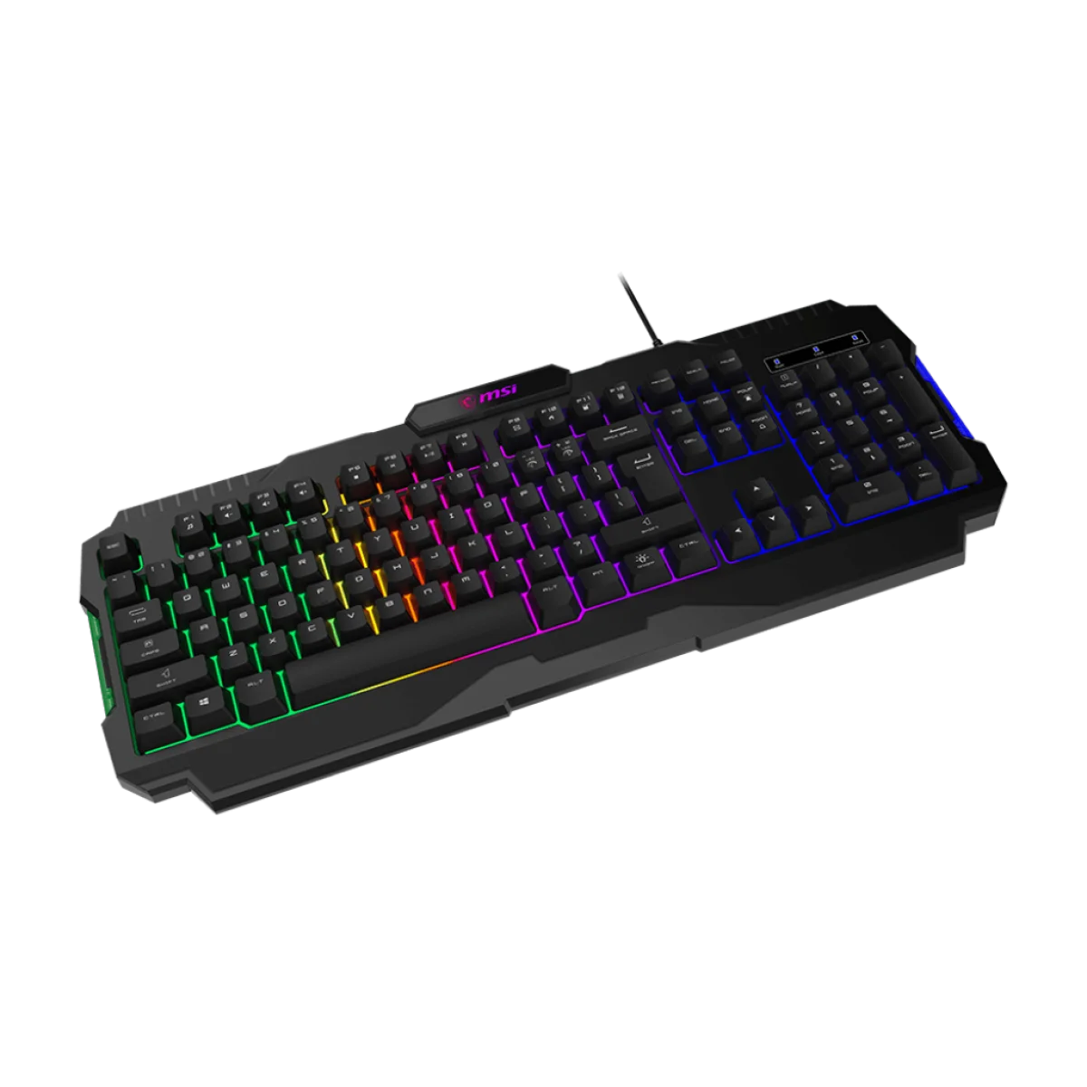 MSI Forge GK100 RGB Gaming Keyboard with 19-Key Anti-Ghosting - Image 4