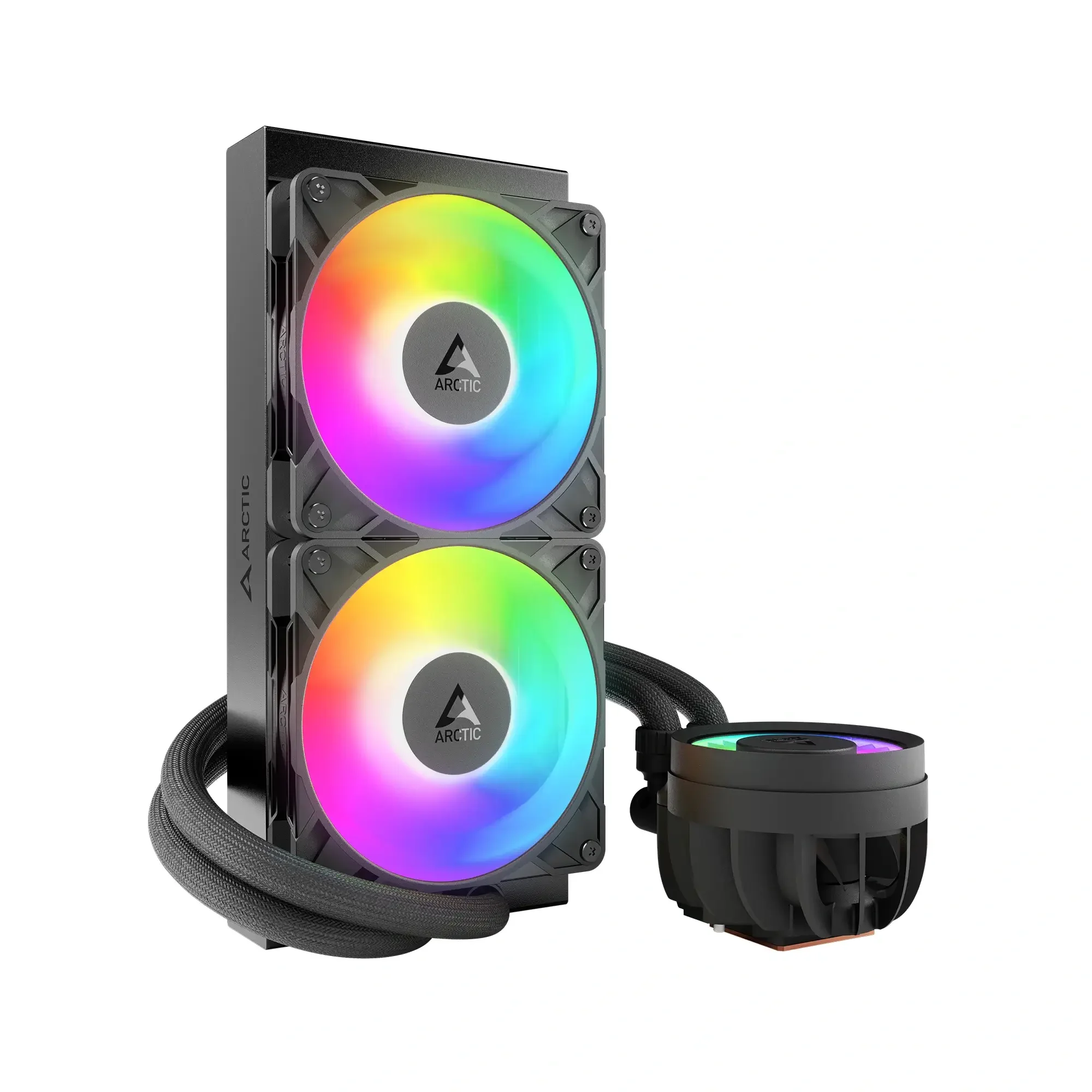 مبرد سائل للمعالج ARCTIC Freezer III Pro 240 A-RGB الكل في واحد - Thumbnail 3