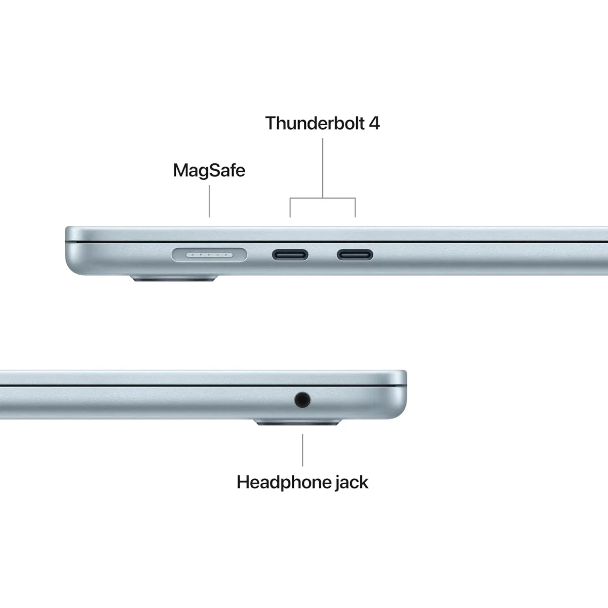 Apple MacBook Air 15 (2025) M4 10-Core CPU & GPU, 24GB RAM, 512GB SSD, Sky Blue - Thumbnail 6