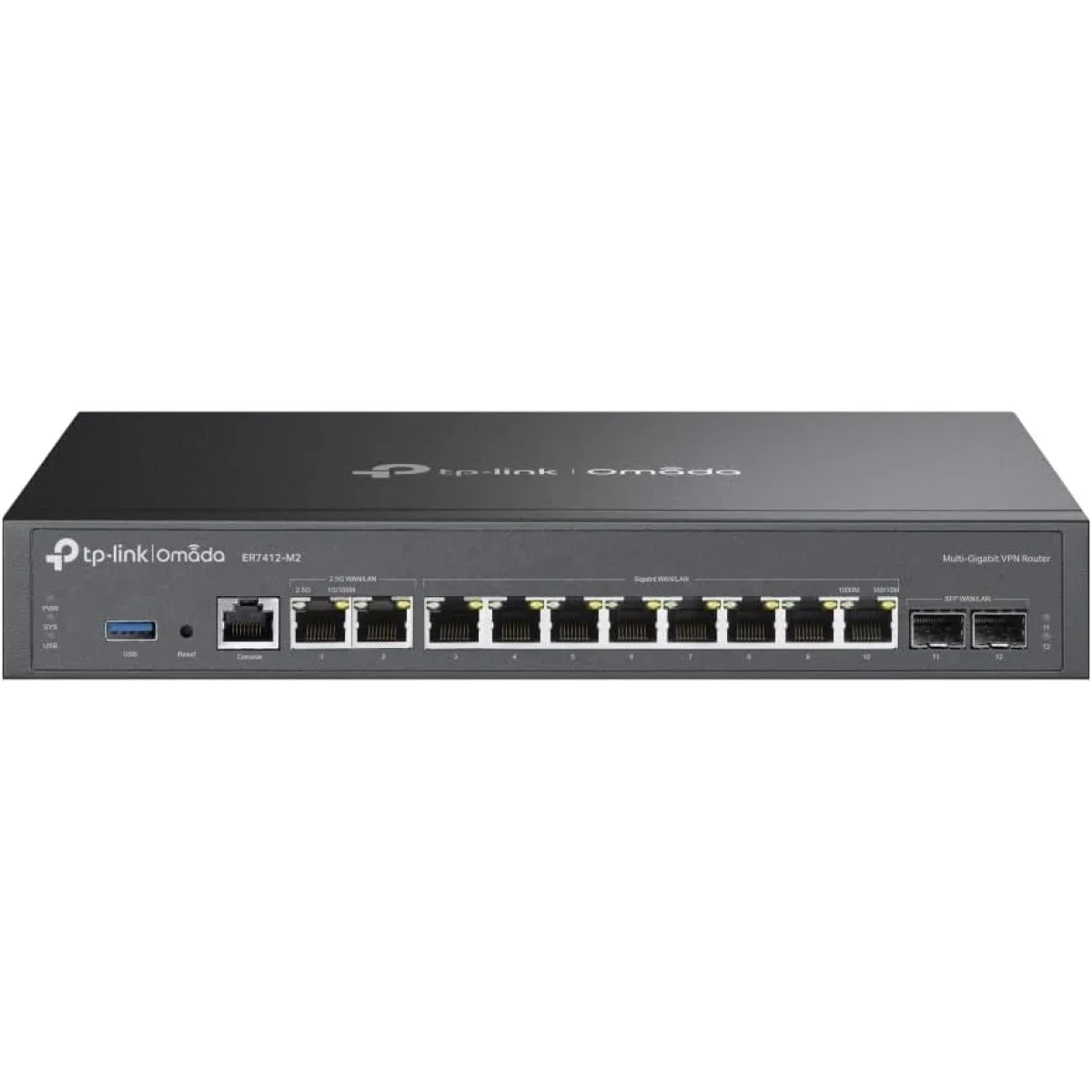 راوتر VPN متعدد الجيجابت TP-LINK ER7412-M2 Omada بمنفذي 2.5G