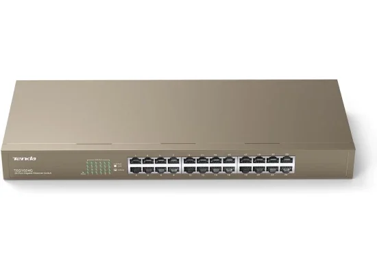 Tenda TEG1024G 24-Port Gigabit Unmanaged Rackmount Ethernet Switch - Image 7