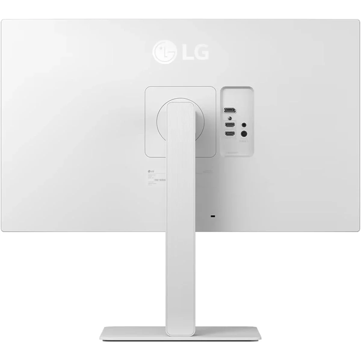شاشة LG UltraFine 27US550 مقاس 27 إنش IPS بدقة 4K UHD وHDR10، 60 هرتز، أبيض - Thumbnail 3
