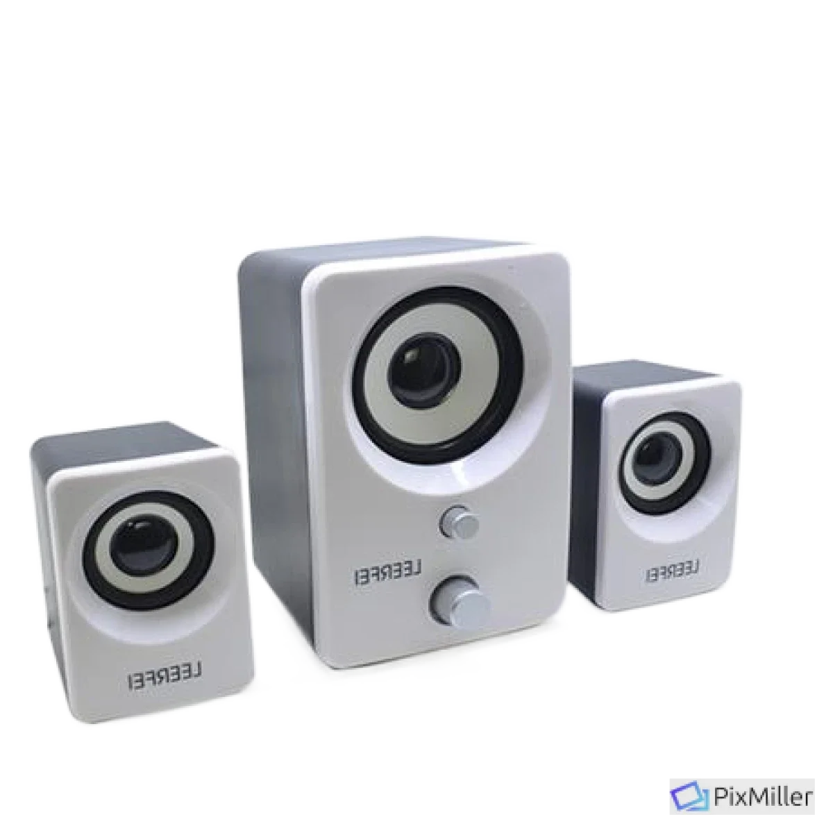 نظام مكبرات صوت LEERFEI E-1303 متعدد الوسائط 2.1 عبر USB مع مضخم صوت