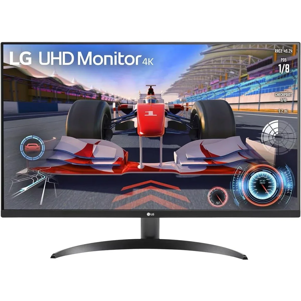 شاشة LG 32UR500-B 32 إنش 4K UHD HDR10 VA مع FreeSync وسماعات مدمجة