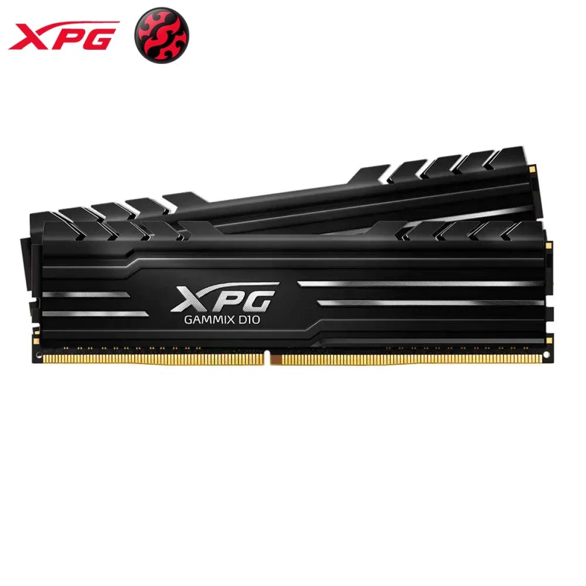 XPG GAMMIX D10 8GB DDR4 3000MHz PC4-24000 Desktop Memory Module Black