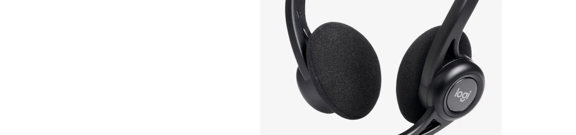 سماعة رأس Logitech 960 USB مع مايك ثنائي الاتجاه (981-000100) - Image 11