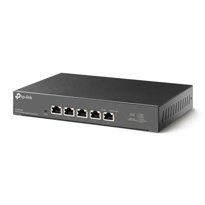 TP-LINK TL-SX105 5-Port 10G Desktop Switch - Thumbnail 4
