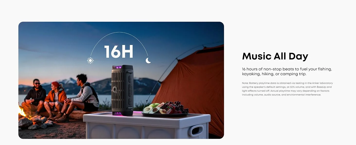 Soundcore Boom 3i 50W Portable Outdoor Bluetooth 5.3 Speaker, IP68, 16H - Image 18