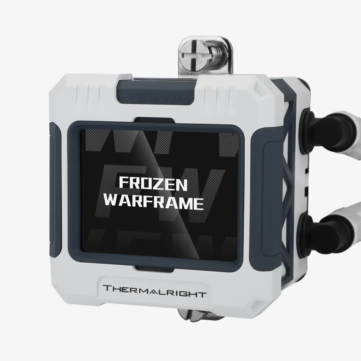 مبرد سائل للمعالج Thermalright Frozen Warframe 360 أبيض ARGB بتصميم AIO مع شاشة LCD - Thumbnail 6