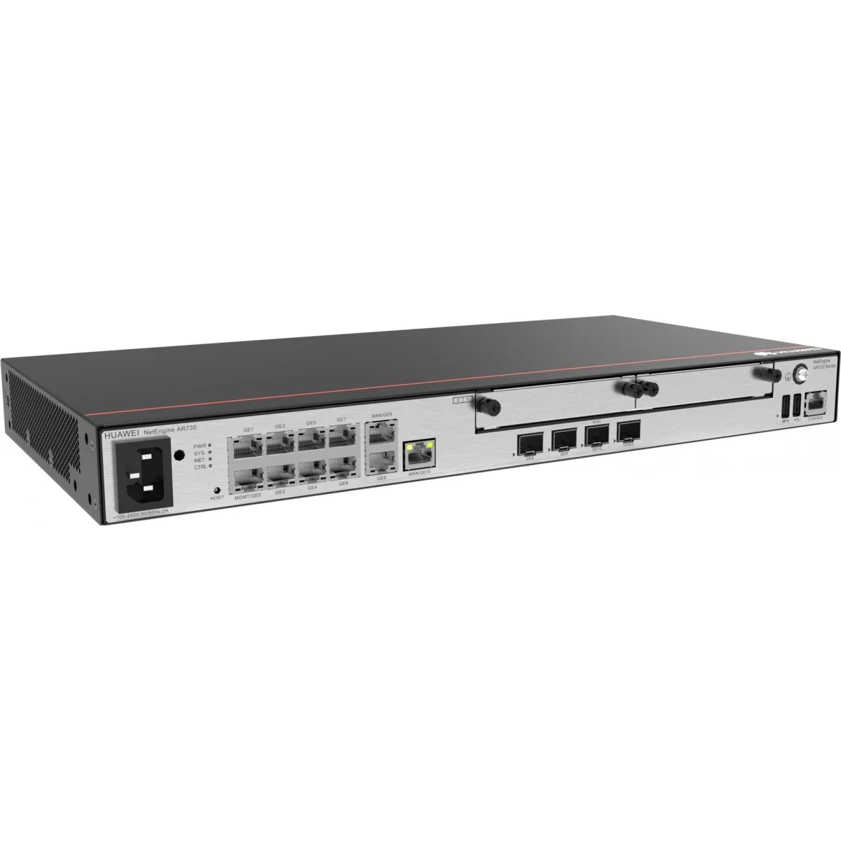 راوتر مؤسسي HUAWEI NetEngine AR730 بسرعة نقل 6 Gbps ومنفذ SFP+ بسرعة 10 Gbps