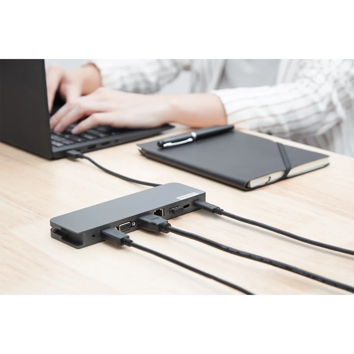 Lenovo USB-C Mini Dock 7-in-1 Portable Dock with HDMI, VGA, Ethernet & 45W Charging - Thumbnail 3