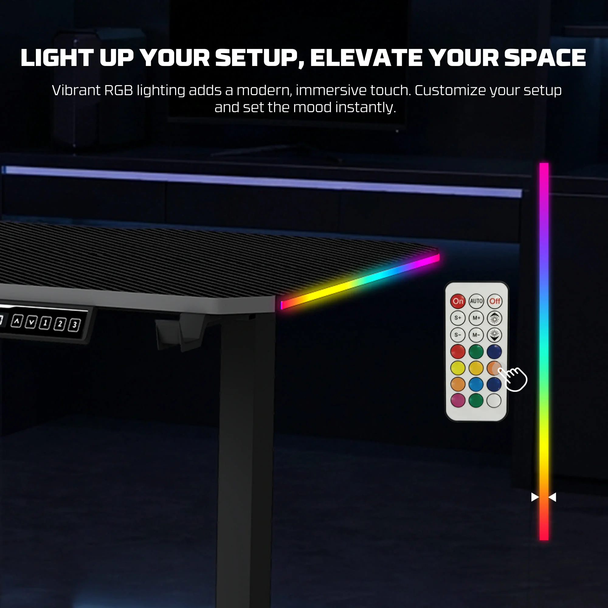 Fantech GD1014 LiftZone Adjustable Rising Gaming Desk - Thumbnail 10
