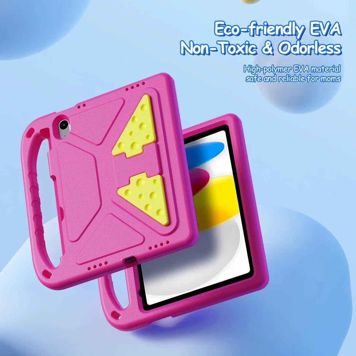 DUX DUCIS Puff Series Kids Case for Apple iPad 10 (2022) / iPad 11 (2025) - Pink - Image 3