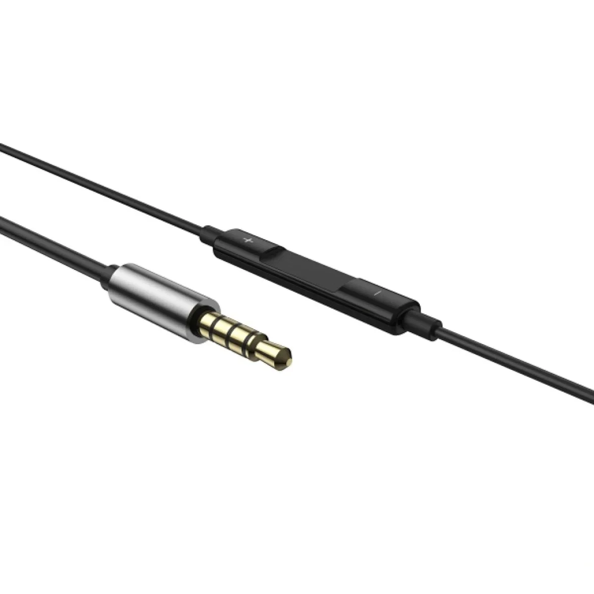 WIWU EB-311 Wired Stereo Earbuds with Microphone, 3.5mm Audio Jack, 1.1m Cable - Black - Thumbnail 5