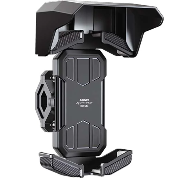 Remax RM-C53 Cycling Phone Holder with Sunshade and Rainproof Cover