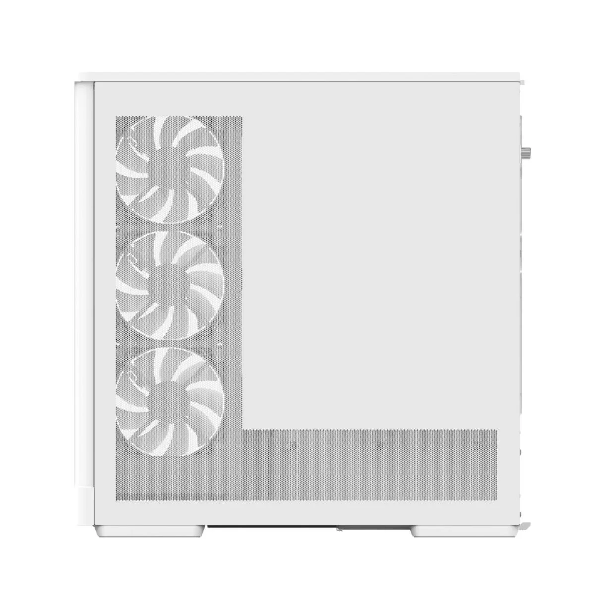AeroCool P500A White ARGB Panoramic ATX Mid-Tower Gaming Case with 4 Fans - Image 2