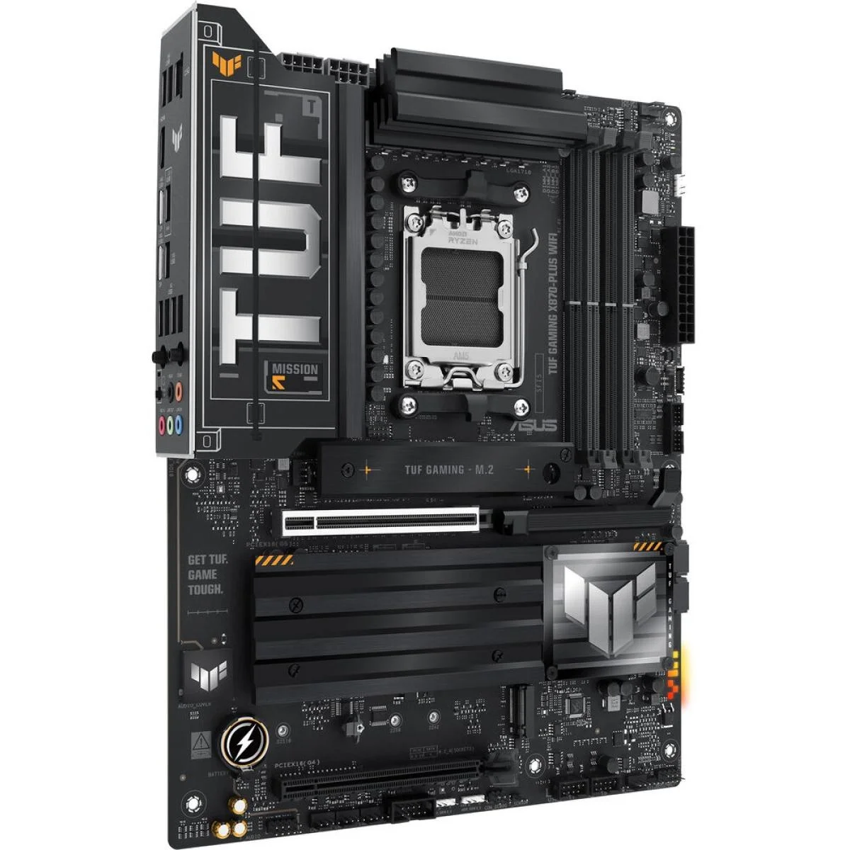 Asus TUF Gaming X870-PLUS WIFI X870 ATX Motherboard with Wi-Fi 7, AM5, DDR5 & 4x M.2 - Thumbnail 2