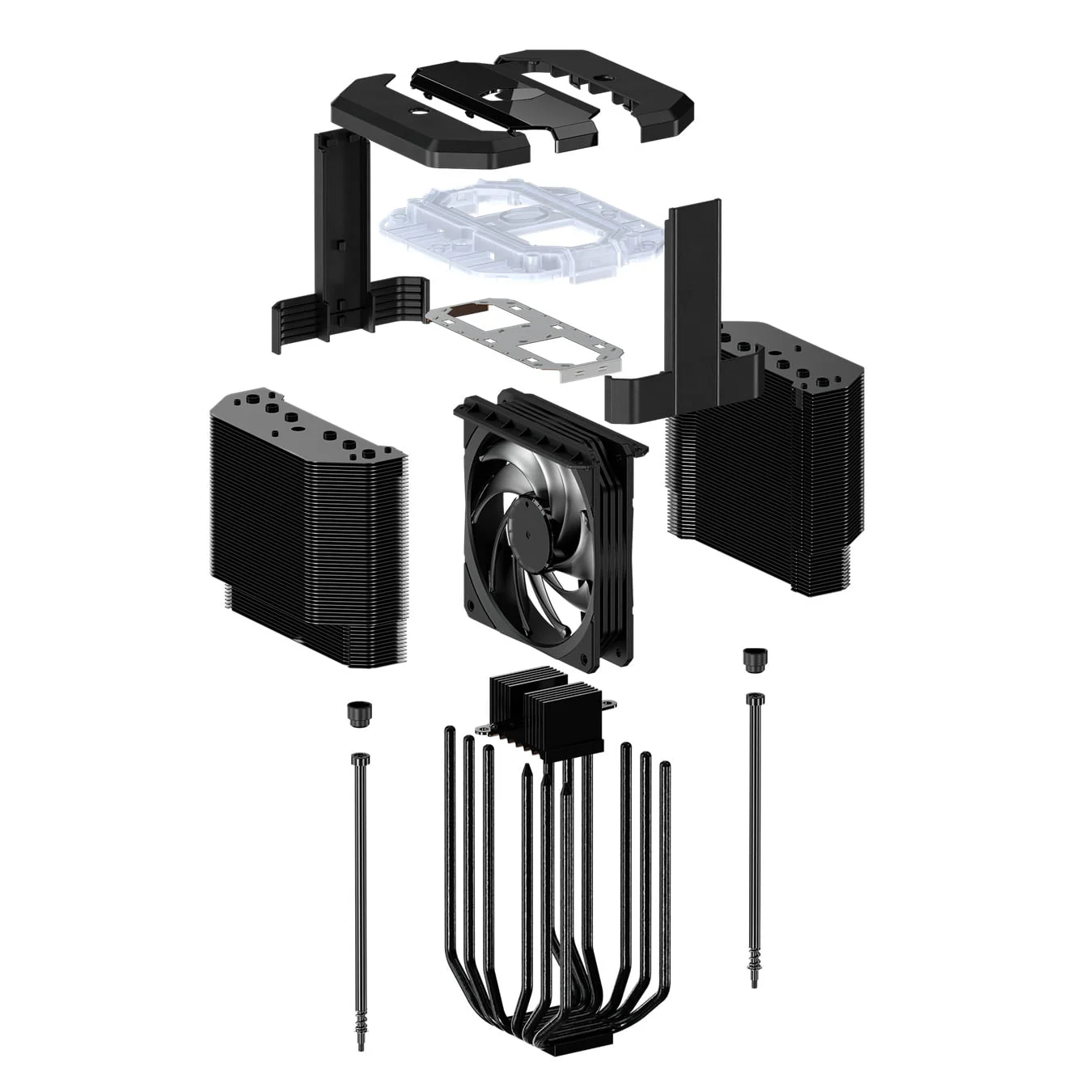 مبرد معالج Cooler Master MasterAir MA620M بإضاءة RGB MAM-D6PN-120PA-R1 - Image 5