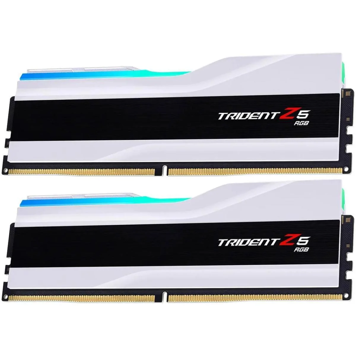 ذاكرة G.SKILL Trident Z5 RGB Series بسعة 32GB (2x16GB) DDR5 بسرعة 6000MT/s CL36 - أبيض - Image 2