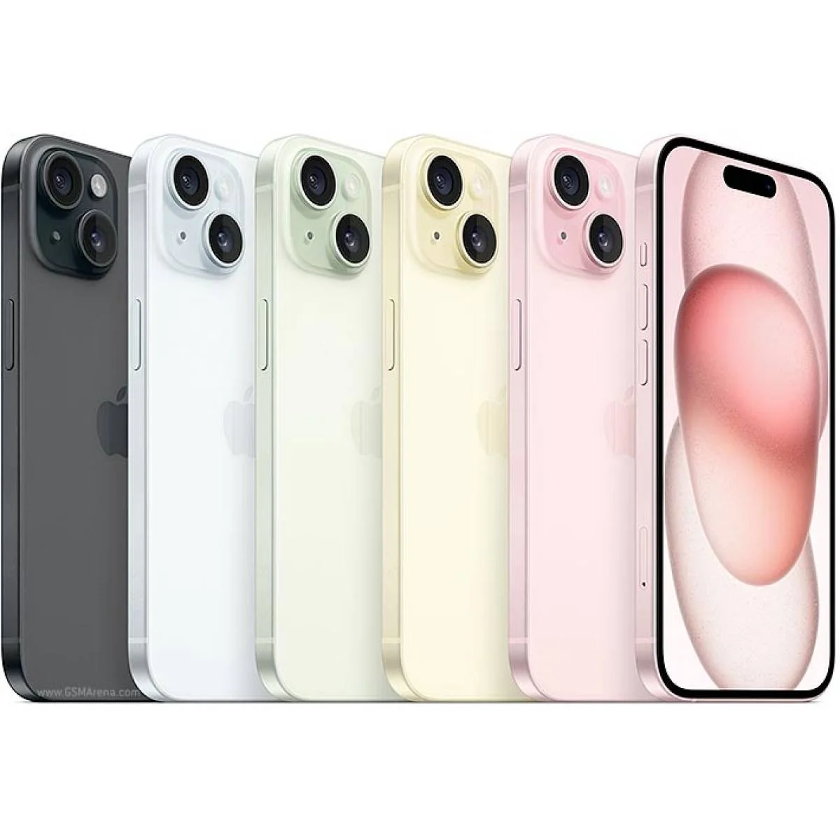 هاتف Apple iPhone 15 128GB أسود، A16 Bionic، شاشة Super Retina XDR 6.1 إنش، كاميرا مزدوجة 48MP، USB-C
