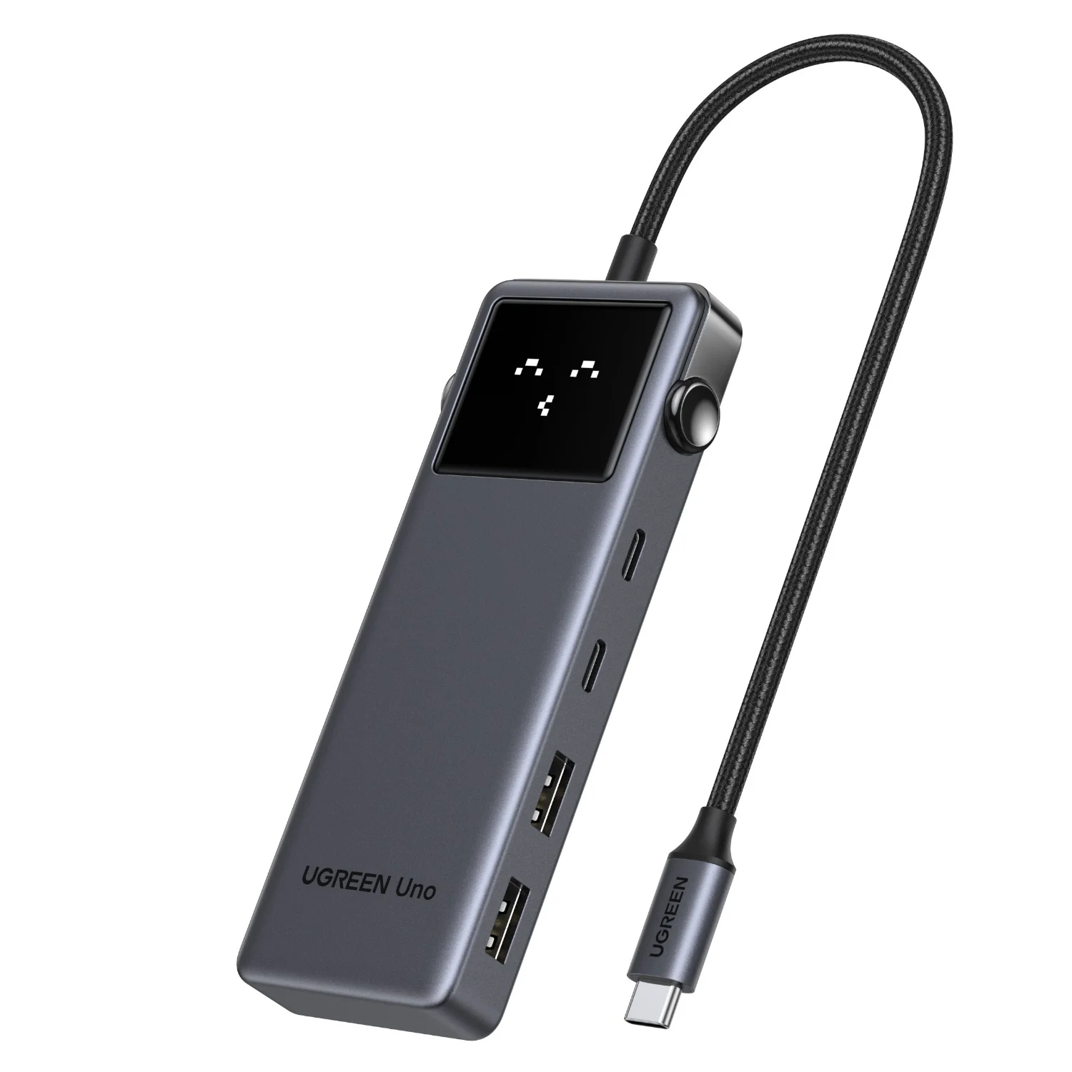 موزع USB-C متعدد المنافذ 6 في 1 من Ugreen UNO (35998) بدقة 4K@60Hz وقوة 100W - Image 3
