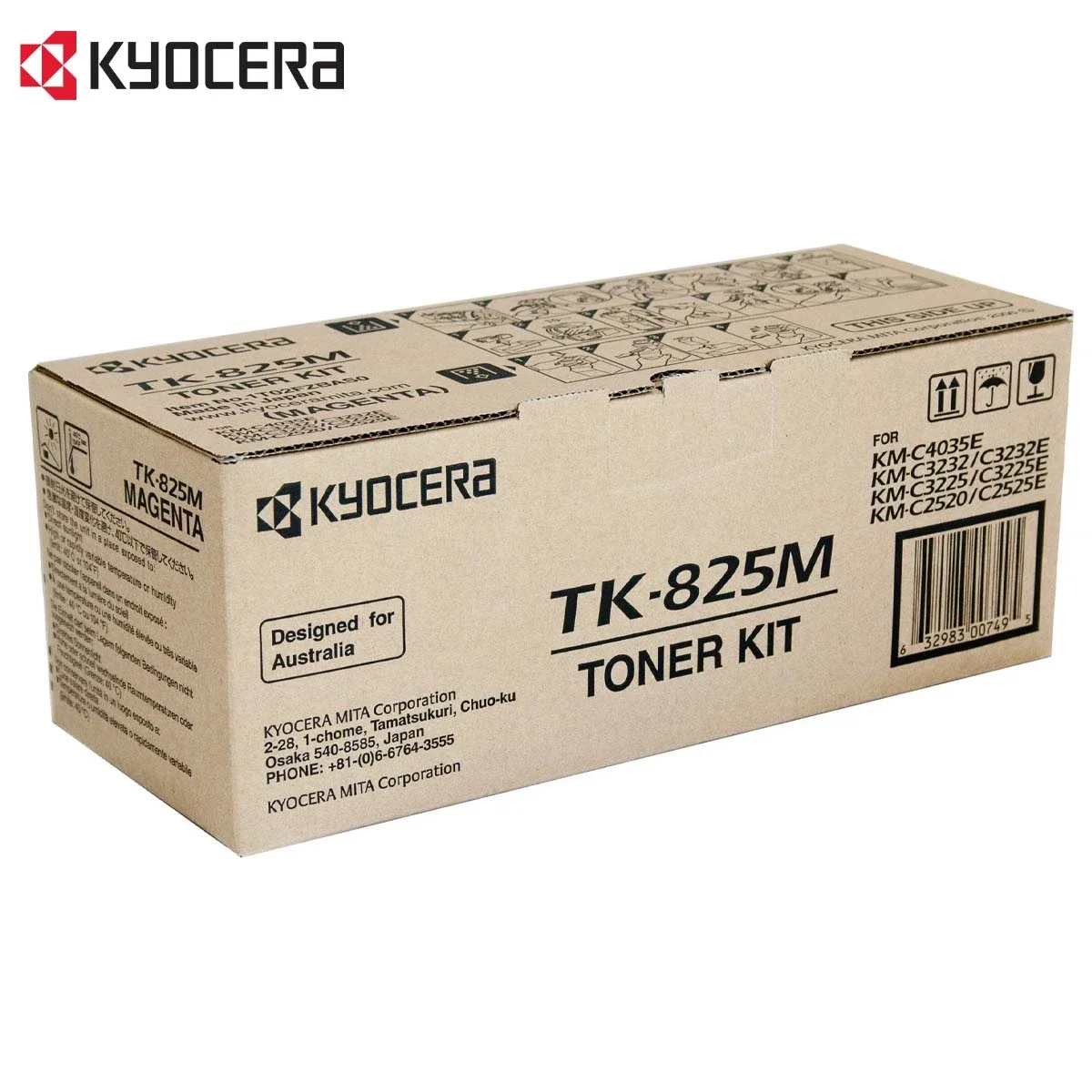 تونر Kyocera KM-C2520 أصلي ماجنتا TK-825M