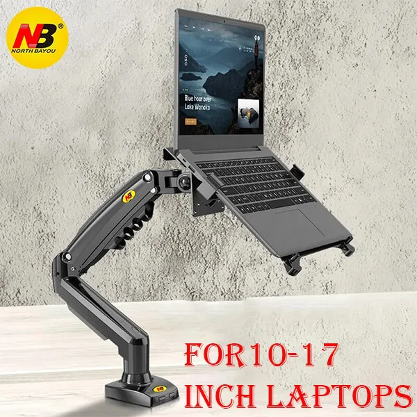 North Bayou FP-2 Laptop Mount Holder for 10-17 Inch Laptops - Image 2