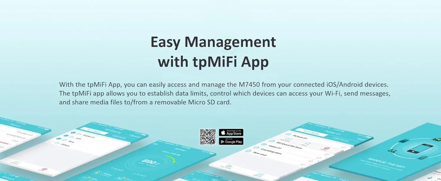 TP-LINK M7450 4G+ Mobile Wi-Fi Router LTE-Advanced Cat6 Up to 300Mbps for 32 Devices - Image 13