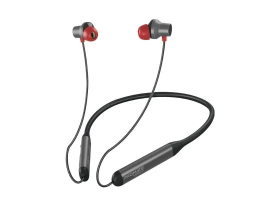سماعات رقبة لاسلكية Promate Velcon مع عزل ضوضاء ANC وBluetooth وIPX4 وتشغيل 35 ساعة - Image 9