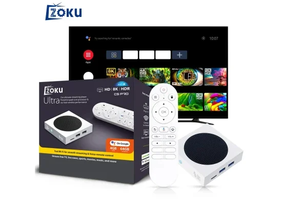 جهاز TV Box ذكي ZOKU C5 PRO Ultra رام 4GB وسعة 64GB Wi-Fi 6 و8K HDR - Image 7