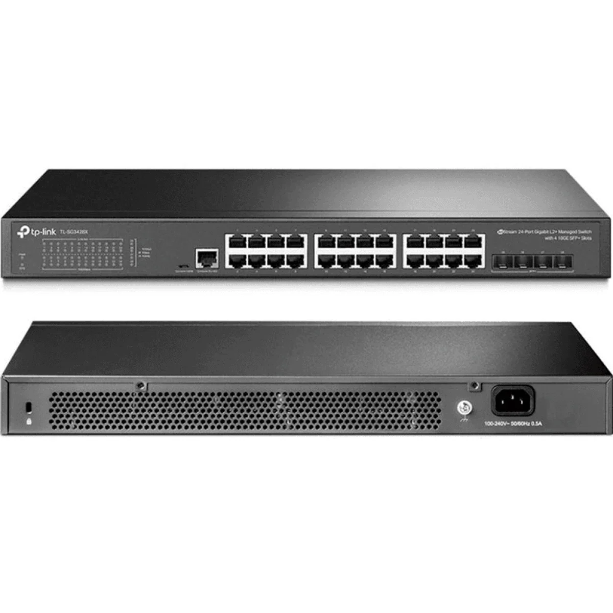 TP-LINK TL-SG3428 24-Port Gigabit Smart Managed Switch with 4 SFP Slots - Image 1