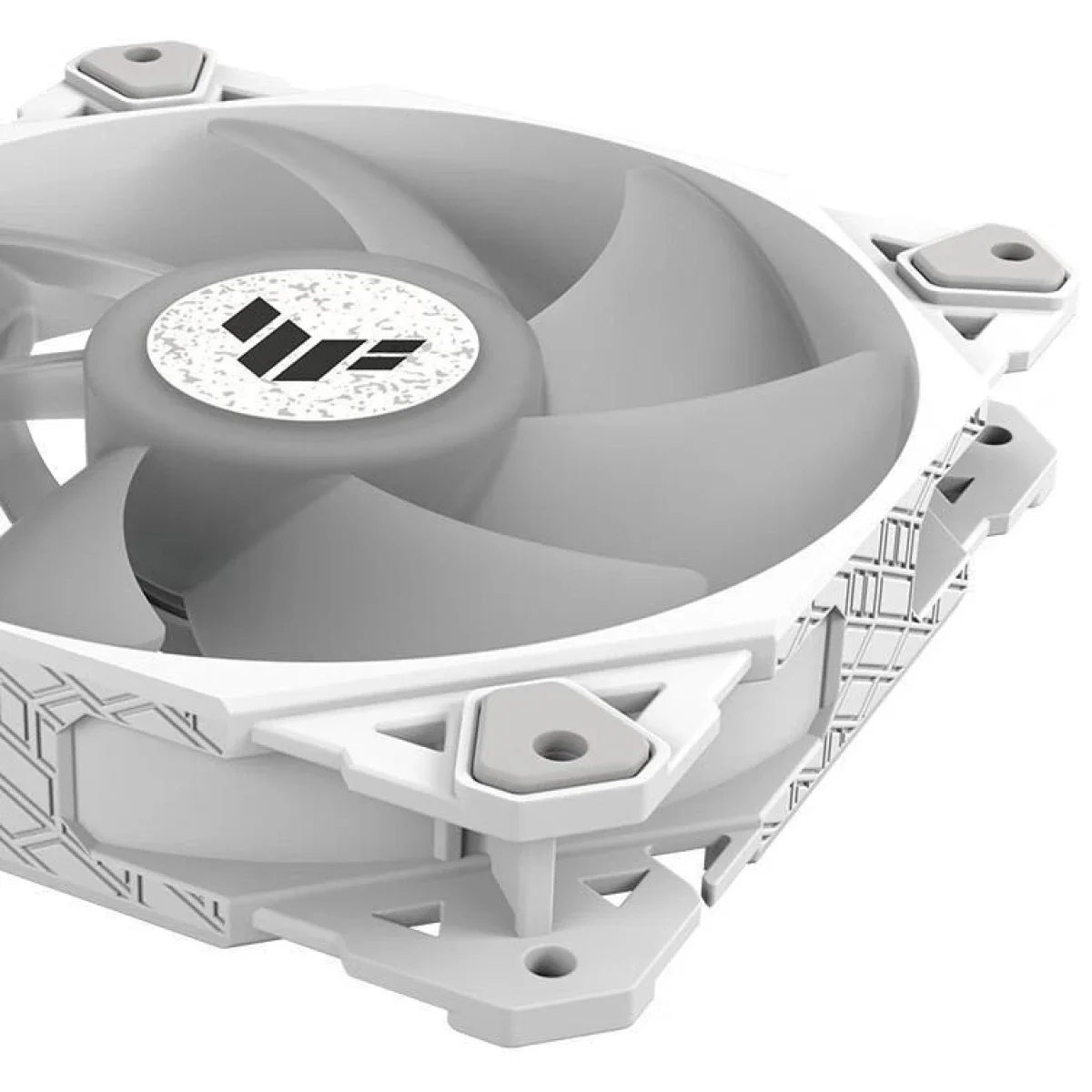 Asus TUF Gaming TF120 ARGB 120mm PWM Case Fan White - Thumbnail 3