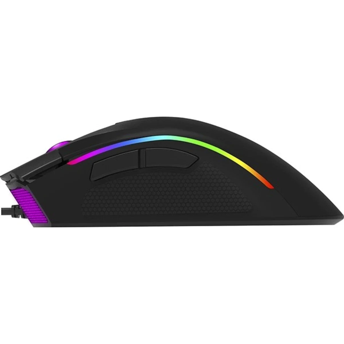 ماوس ألعاب Delux M625BU سلكي RGB مع 7 أزرار قابلة للبرمجة - Thumbnail 4
