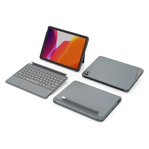 WIWU MAG Touch Keyboard Case for iPad 7th, 8th, 9th Generation 10.2/10.5-inch - Image 6