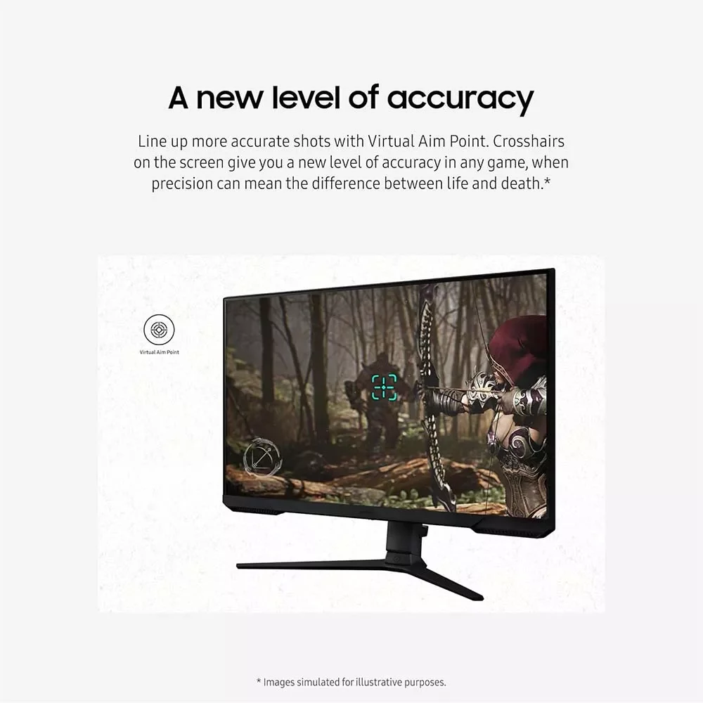 Samsung Odyssey G3 LS32FG502E 32-Inch Flat IPS 2K Gaming Monitor, 180Hz, 1ms - Thumbnail 8