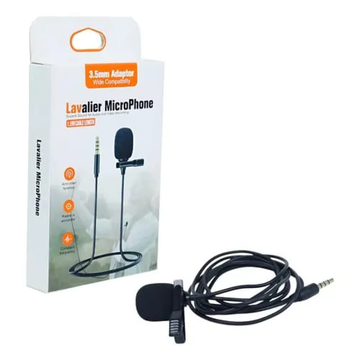 MIC Tong Clip-On Mini Hands-Free Microphone 3.5mm - Image 2