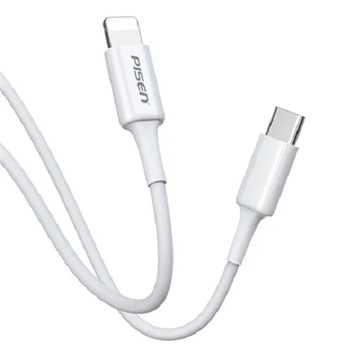 كيبل Pisen CL-PD-250 من USB-C إلى Lightning للشحن السريع، 3 أمبير، 0.25 متر - Thumbnail 4