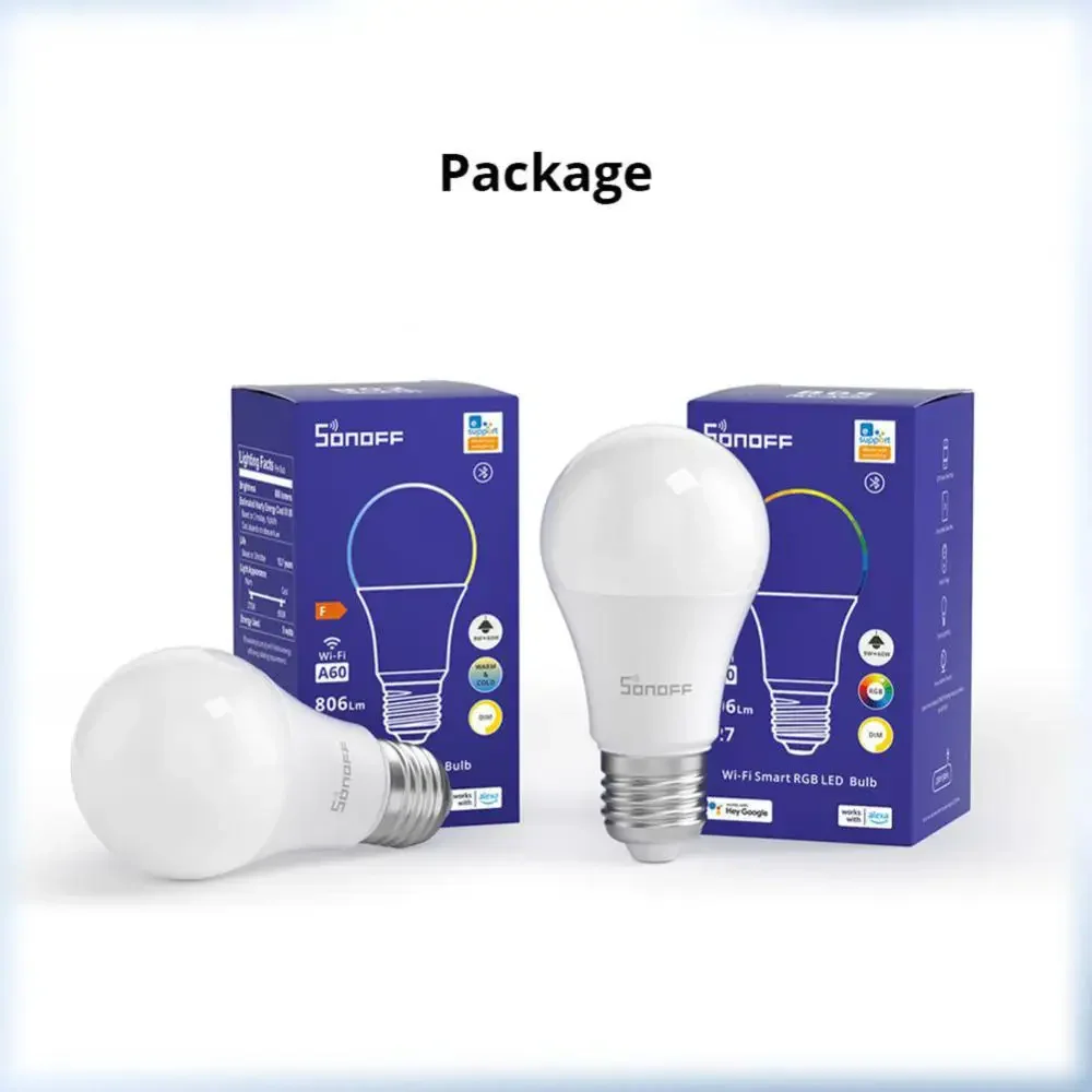 SONOFF B05-BL WiFi Smart LED Light Bulb 9W E26/E27 Dimmable RGB - Image 15