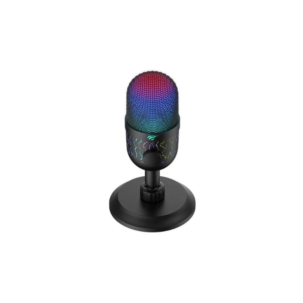 ميكروفون HAVIT GK52 بإضاءة RGB للتسجيل والبث المباشر - Thumbnail 5