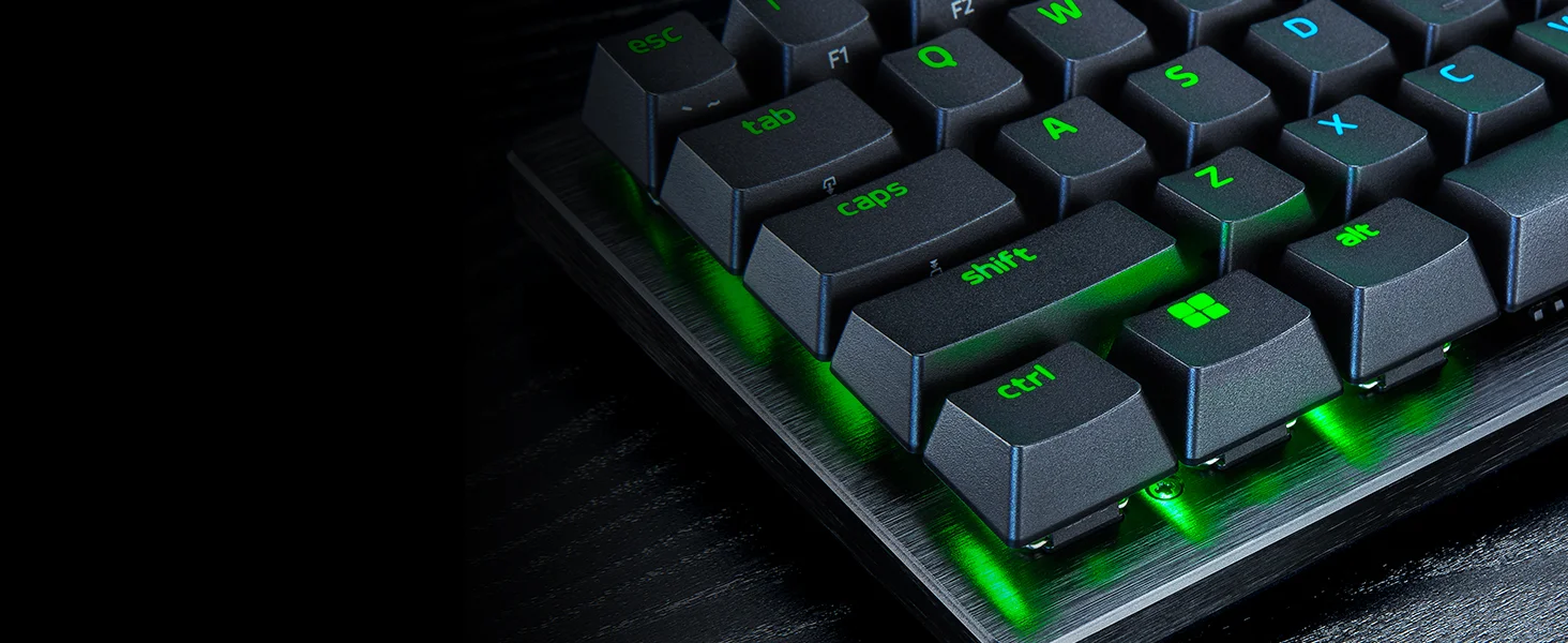 كيبورد ألعاب Razer Huntsman V3 Pro Mini بحجم 60% مع سويتشات أنالوج أوبتيكال - أسود - Thumbnail 24
