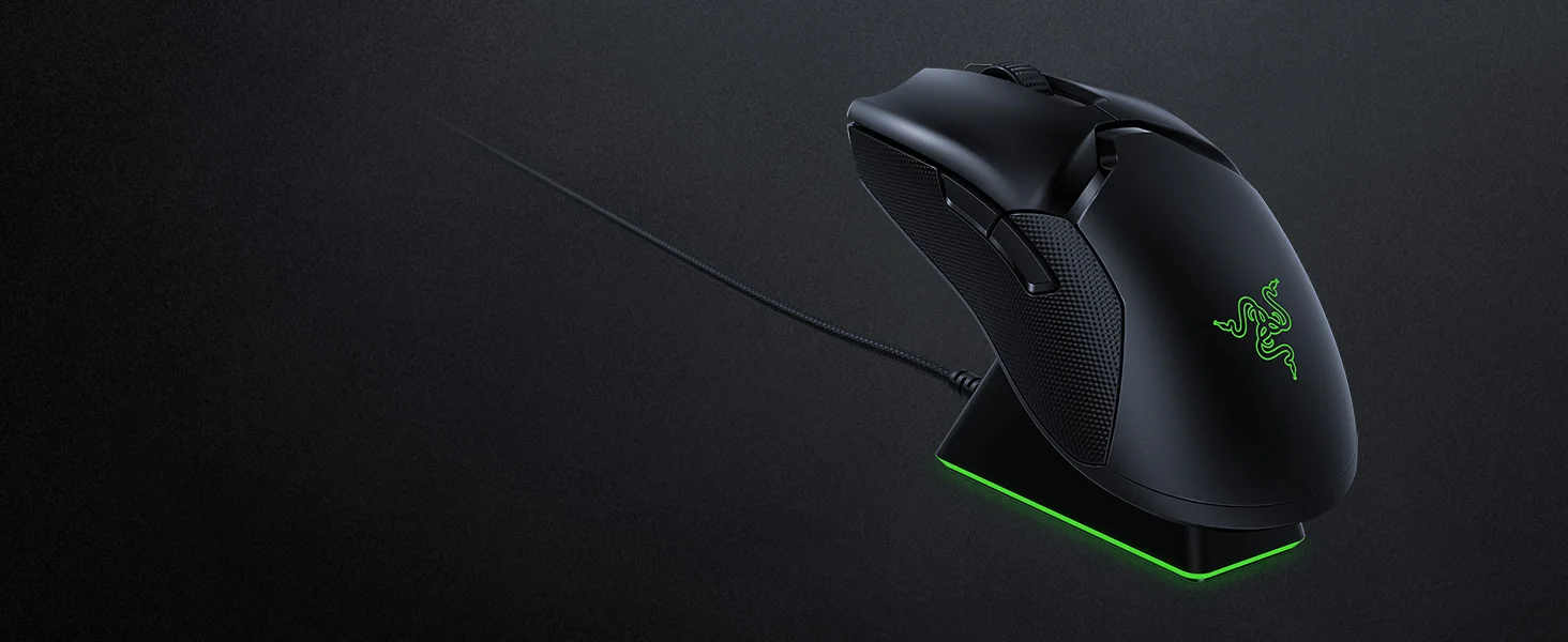 كيبورد ألعاب Razer Huntsman Mini بحجم 60% ومفاتيح بصرية بنفسجية نقرية - أسود - Thumbnail 13