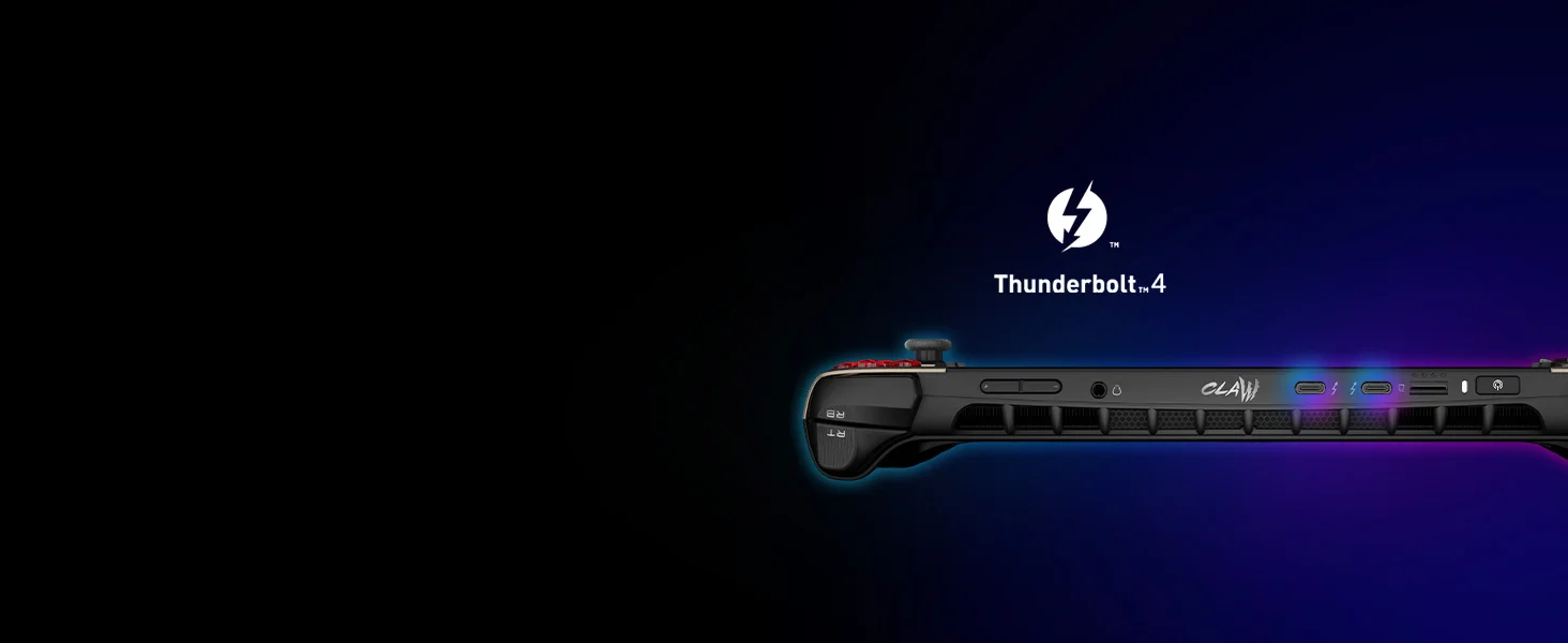 لابتوب ألعاب محمول MSI Claw 8 AI+ (2025) A2VM بشاشة لمس 8.0 إنش 120Hz لون Sandstorm - Image 14